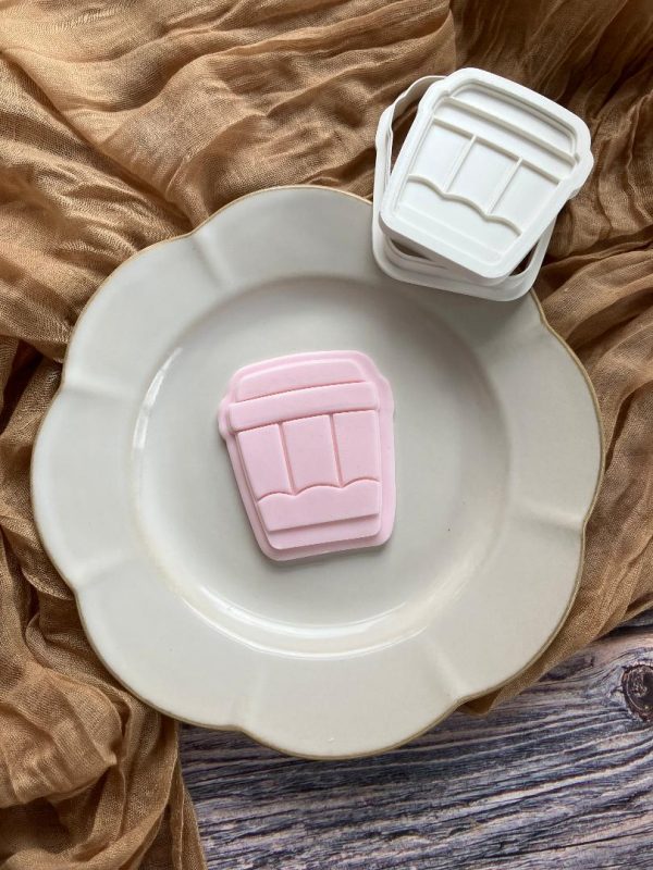 PENCIL LATTE 3 Pencil Latte Cookie Cookie Cutter and Multi Pop Embosser, Teacher, Teaching, Thank You Teacher, Thanks A Latte, Coffee Cup