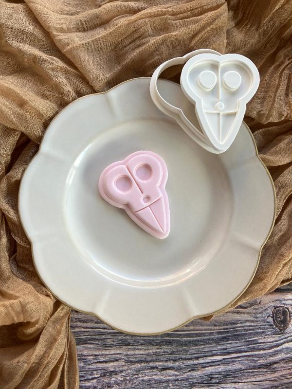 Scissors 3 Scissors Cookie Cookie Cutter and Multi Pop Embosser, Teacher, Stationery, Hair Dresser, Hairdressing