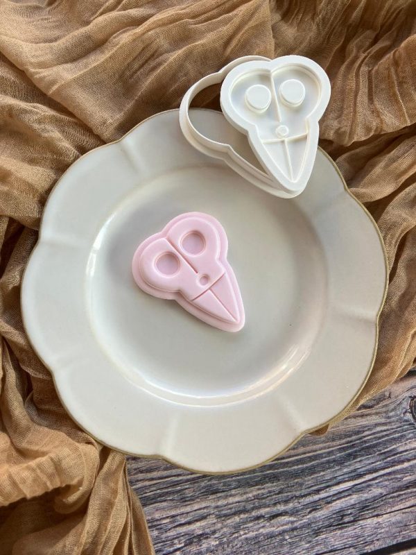 Scissors Cookie Cookie Cutter and Multi Pop Embosser Scissors Cookie Cookie Cutter and Multi Pop Embosser