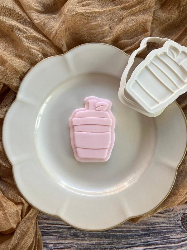 Apple Latte Cookie Cookie Cutter and Multi Pop Embosser