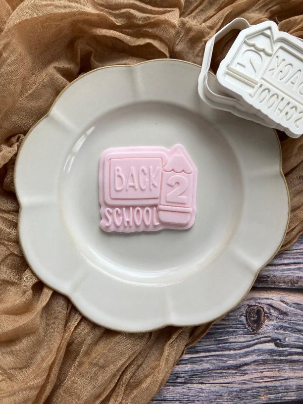 Back 2 School Cookie Cutter and Multi Pop Embosser, Teacher, Teaching, Thank You Teacher, Back To School, Nursery, New Term