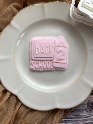 Back 2 School Cookie Cutter and Multi Pop Embosser