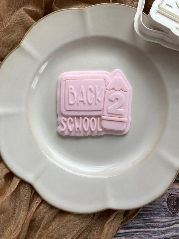 Back 2 School Cookie Cutter and Multi Pop Embosser