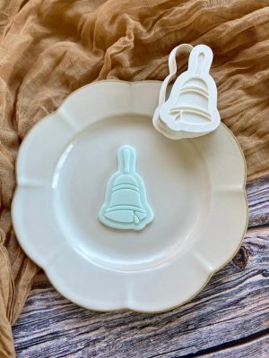 Bell Cookie Cutter and Fondant Embosser
