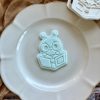 Bookworm Cookie Cutter and Fondant Embosser