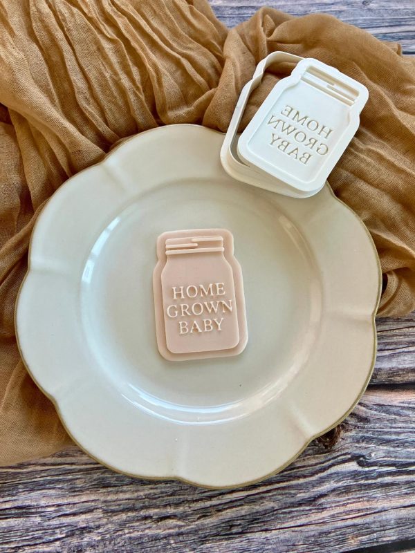 Home Grown Cookie Cutter and Fondant Embosser Home Grown Cookie Cutter and Fondant Embosser