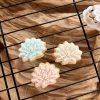 Miniature Lotus Flower Cookie Cutter and Fondant Embosser, Mini, Namaste, Yoga, Relax, Relaxation, Zen, Health, Calm, Self Care, Plant