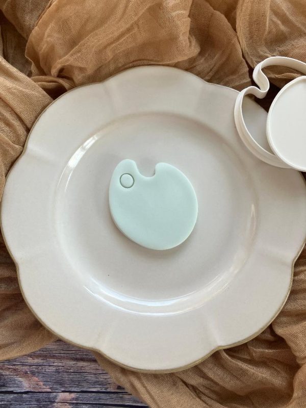 Paint Palette Cookie Cutter and Fondant Stamp