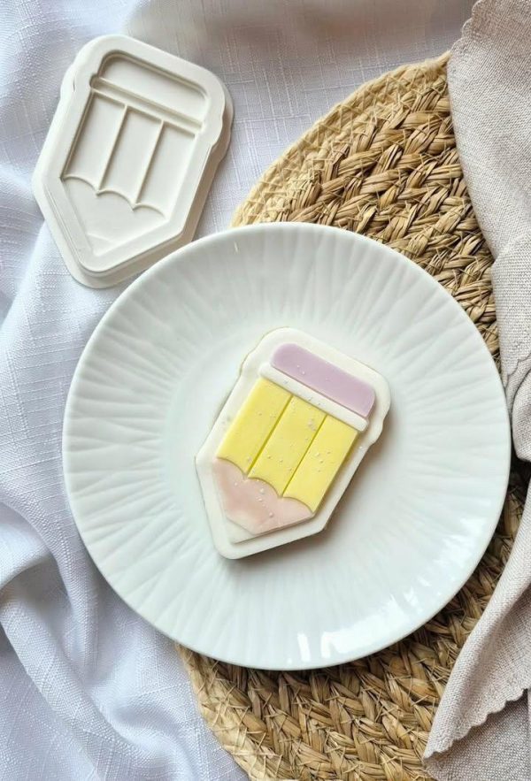 Pencil Cookie Cutter and Layered Embosser Pencil Cookie Cutter and Layered Embosser