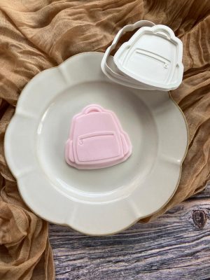 School Bag Cookie Cookie Cutter and Multi Pop Embosser