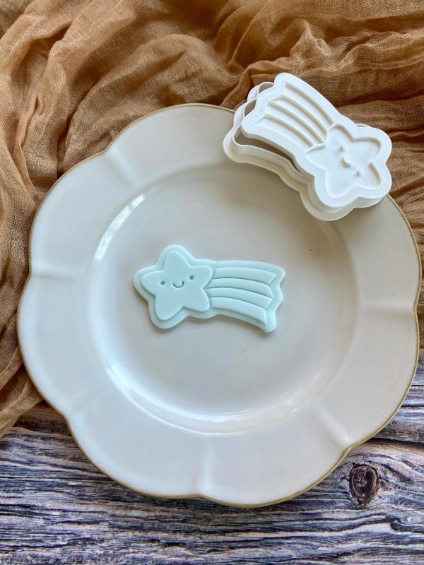 Starburst Cookie Cutter and Fondant Embosser