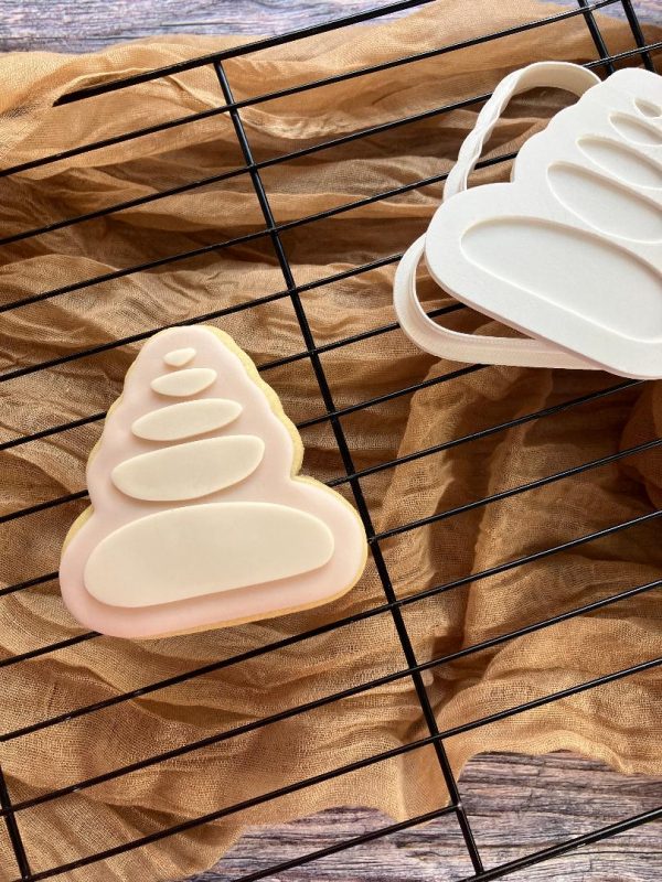 Meditation Stones Cookie Cutter and Fondant Embosser Meditation Stones Cookie Cutter and Fondant Embosser