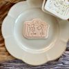 Suitcase Cookie Cutter and Fondant Embosser, Travel, Holiday, Vacation, Pilot, Air Hostess