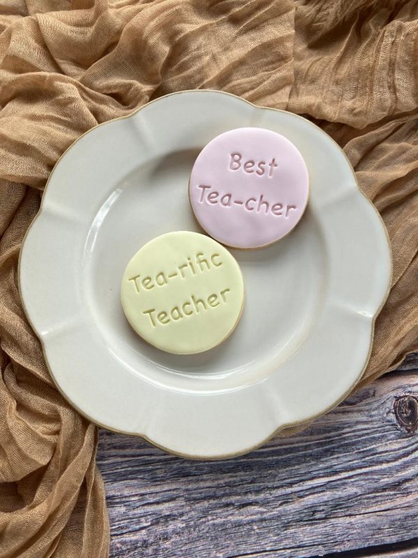 tea teacher 3 Tea-rific Teacher Cookie Stamp, Tea Theme, Afternoon Tea, Thank You Teacher, Brew, Bestie
