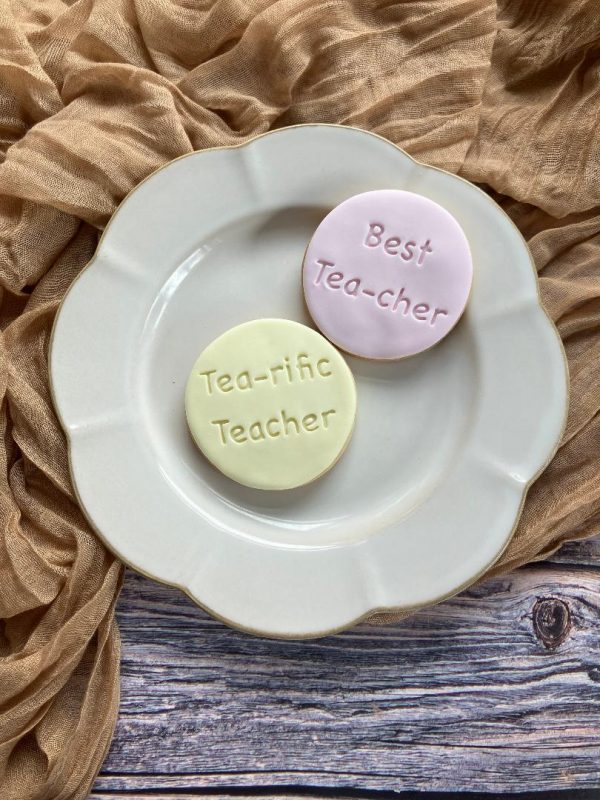 tea teacher 4 Tea-rific Teacher Cookie Stamp, Tea Theme, Afternoon Tea, Thank You Teacher, Brew, Bestie