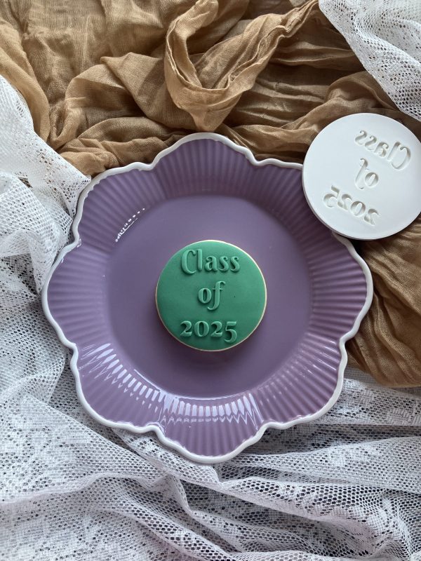 Class of 2025 Fondant Embosser, School Leavers, End of Term, Graduate, Graduation