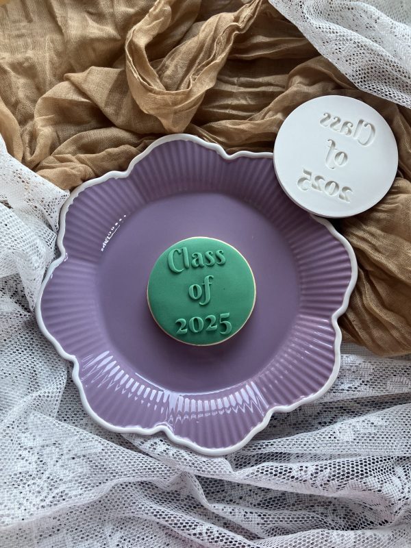 Class of 2025 Fondant Embosser, School Leavers, End of Term, Graduate, Graduation