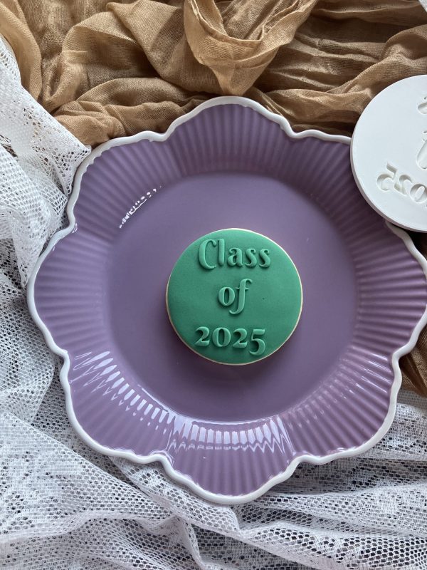 Class of 2025 Fondant Embosser, School Leavers, End of Term, Graduate, Graduation