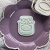 IMG_7424 Jam Jar Cookie Cutter and Fondant Stamp Embosser, My Jam, Jammy