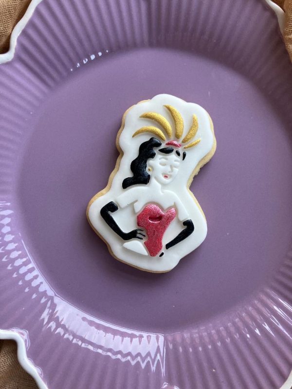 Vegas Showgirl Cookie Cutter & Fondant Stamp – Showgirl Dancer