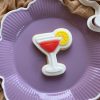 Cocktail Cookie Cutter & Fondant Stamp – Cosmo Party