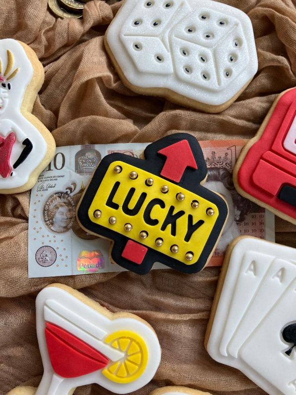 Lucky Sign Cookie Cutter & Fondant Stamp – Vegas St. Patrick's