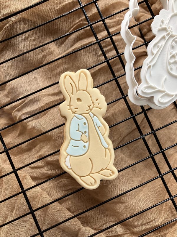 IMG_8590 Rabbit Cookie Cutter & Fondant Stamp – Peter Rabbit