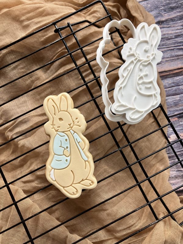 IMG_8591 Rabbit Cookie Cutter & Fondant Stamp – Peter Rabbit