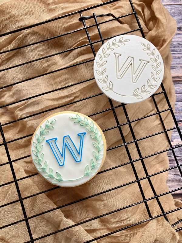 Custom Letter Fondant Stamp Embosser – PLA