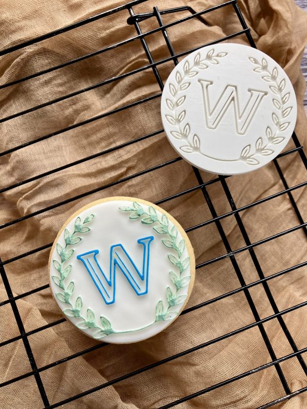Custom Letter Fondant Stamp Embosser – PLA