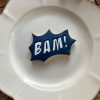 BAM! Cookie Cutter & Fondant Embosser – Comic Book Superhero Design (8cm)