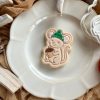 Mouse Holding an Acorn Cookie Cutter & Fondant Embosser – Autumn/Winter Design (8cm)
