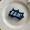BAM! Cookie Cutter & Fondant Embosser – Comic Book Superhero Design (8cm)